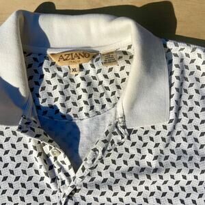 Aziano Italia Vintage 90s Golf Polo Shirt XL